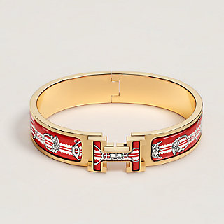 Clic H Etriers bracelet | Hermès USA Clic H Etriers bracelet | Hermès USA